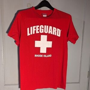 ♥️ Lifeguard T-shirt Rhode Island "officially licensed lifeguard products" M